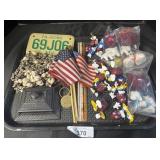 California Rasin Toys, Seashells, ATV License