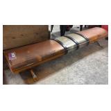 Orange & White Light Roof Mount Bar.