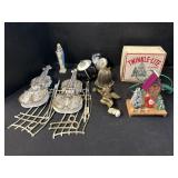 Vintage Christmas, Toy Fiddles, Twinkle-Lite.