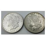 High Grade 90% Silver 1878 & 1903 Morgan $1.