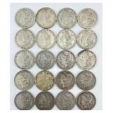 20 90% Silver 1879-1921 Morgan $1.