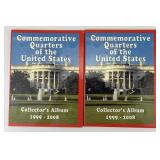 2 - 1999-2008 Commemorative Quarters Books.