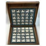 50 Sterling Silver Ships Of Sailing History Bars.