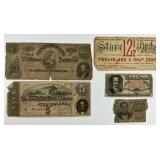 US Fractional, Confederate & Store Order Notes.
