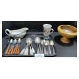 Arizona Silver Spoons, Haeger Vase, Fred Robertï¿½s.