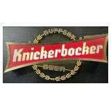 Lighted Knickerbocker Beer Advertising Sign.
