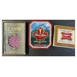 Miller, Black Label & Classic Advertising Beer