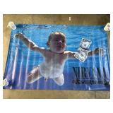 Large Nirvana Nevermind Album Poster.