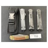 OTF Knives, Cobra Tech, Smith & Wesson.