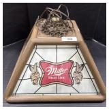 Miller High Life Hanging Bar Light.
