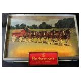 Budweiser Beer Adv Lighted Sign.