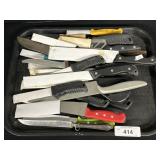 Knives, 1 Sterling Silver Knife.