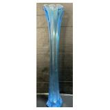 Blue Swung Vase.