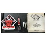 Red Dog Light Up Advertising Sign & Talking Tap.