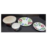 Adams Rose Bowls & Plates.