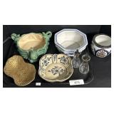 Art Pottery Elephant Planter, Dishes & Bowls.