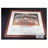 1977-78 Lebanon Cedars Basketball Photo.