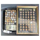 Land Of The USA Pennies, Foreign Currency.