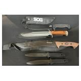 Training & Fixed Blade Knives, SOG, Ridge Runner.