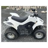 2007 Kawasaki KFX-90 Four-Wheeler ATV.
