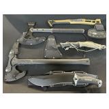 Hatchets & Kershaw Machete, Gerber, Ridge Runner