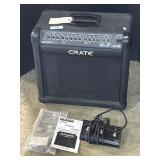 Crate GLX65 Guitar Amp & Foot Switch.