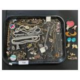 Costume Jewelry, Avon, Necklaces, Earrings, Pins.