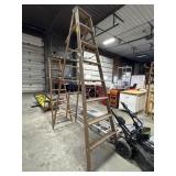 8ft Wooden Ladder.
