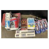 Shop Towels, Aqua Pod Kits, Fire Extinguishers.