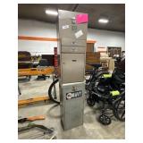 (2) Pressed Steel Cabinets.