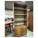 Vtg Maple Bookshelf.