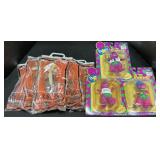 NOS Barney & Wile E. Coyote Dolls.