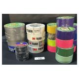 21 Rolls Of Duct Tape & 5 Rolls Of Electrical Tape