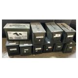 10 Metal Ammunition Boxes.