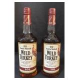 Wild Turkey 101 Kentucky Straight Bourbon Whiskey.