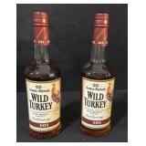 Wild Turkey 101 Kentucky Straight Bourbon Whiskey.