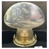 Pairpoint Style Mushroom Table Lamp.