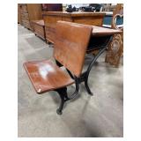 Vtg Steel & Maple Childrenï¿½s Desk.