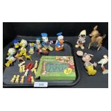 Disney Donald Duck, Bambi Toys, 7 Dwarves Soap.