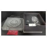 Waterford Crystal Vase & Server.