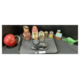 Coin Banks, Chiefs, Shell & Sinclair, Atlantic.