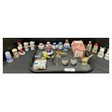 S&P Shakers, Disney, Porcelain, Baby Powder.