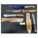 Western, Puma, Edge Brand, Fixed Blade Knives.