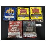 5 Packs Of Various Firecrackers.