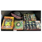 Halloween Mask, TV Show View Master Reels, Hats.