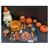 Halloween Pumpkins, Blow Mold, Toys.