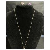 10k & 14K Gold, Diamond & Amethyst Jewelry Set.