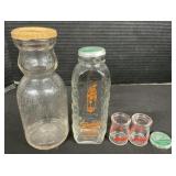 Brokhoff Tumbling Run Dairy Milk Bottles & Lids.