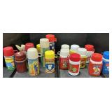 Thermoses, Star Wars, Peanuts, Korg, Wylie Burp.