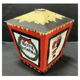 Lighted Litho Christmas Lantern.